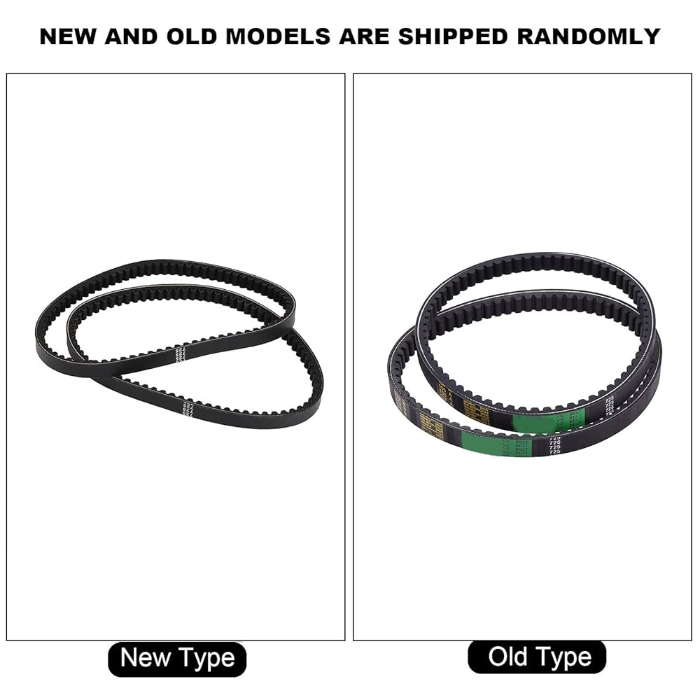 Amazon.com: Keenso Motorcycle Drive Belt, 2Pcs 6.5 Belt Kart